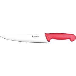 Nóż kuchenny L 220 mm czerwony